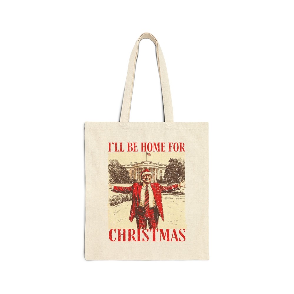 trump christmas gift bag, funny trump xmas tote