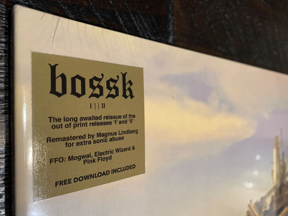BOSSK .1 / .2 2x LP Green Vinyl 500-Neurosis Mogwai Baroness Envy Latitudes Pijn - Imagem 4 de 4