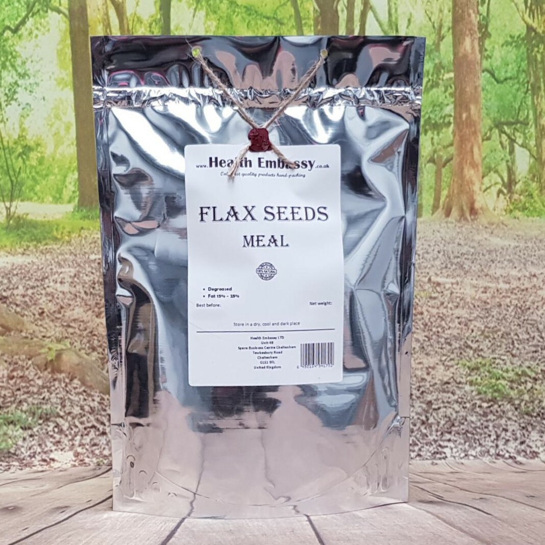 Flaxseeds Meal | Linseed Meal 450g | GMO-free | Pure Linseed | Health Embassy