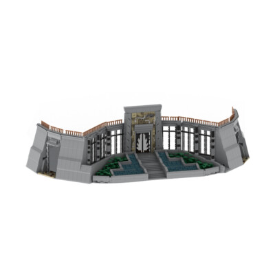 ZITIANYOUBUILD Iconic Park Visitor Center Modell von Movie 3463 Stück C7755