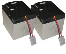 APC RBC55 Replacement Cartridge with 4x 12V 18Ah SigmasTek Batteries