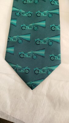 Recent TURNBULL & ASSER ~ MENS silk tie new display mens biker tie