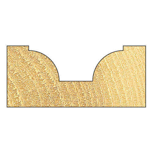 Trend Ovolo Rounding Over Router Cutter 31mm 16mm 1/2" - Bild 8 von 11
