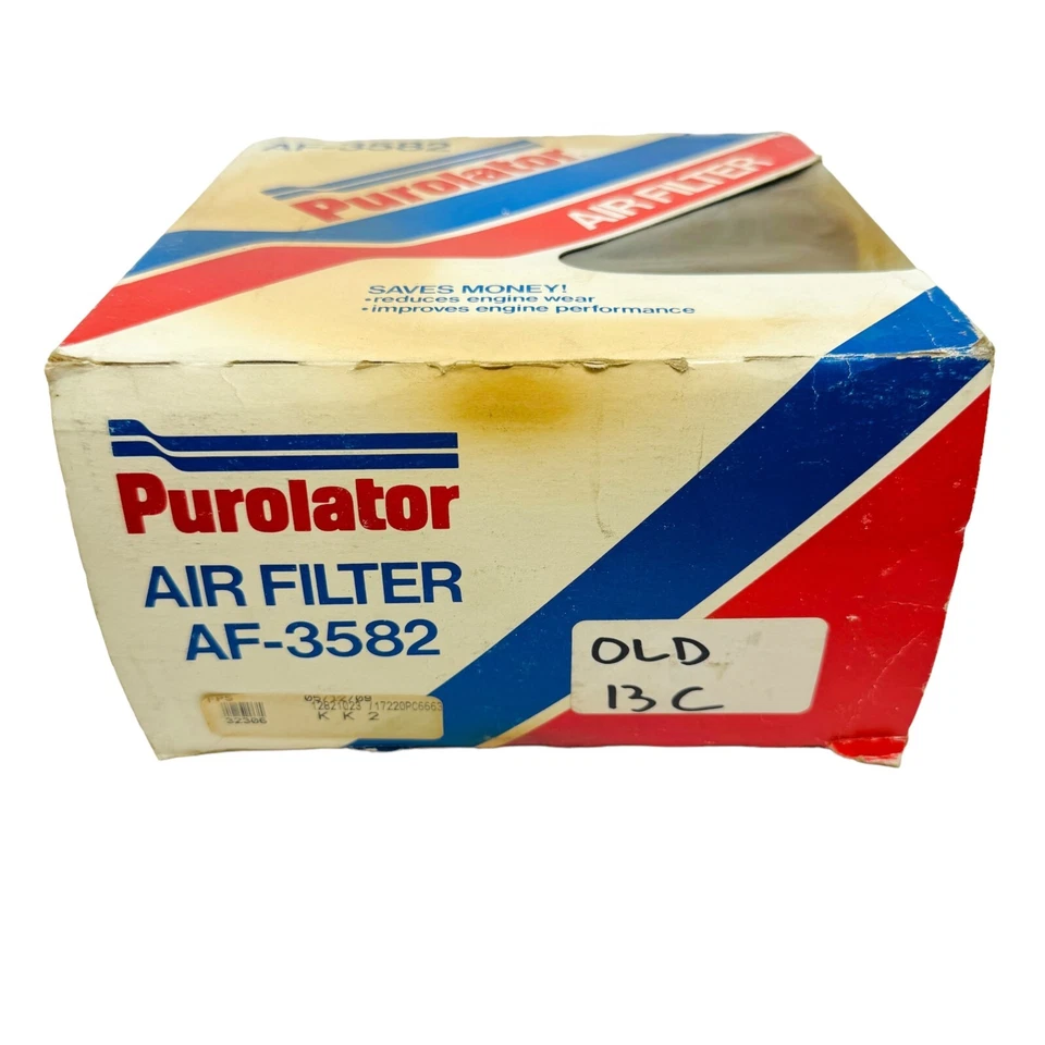 Filtro de aire Purolator AF-3582 reemplaza Isuzu 5-14215023-0 se adapta a 1983-89 Impulse Foto 2 de 4