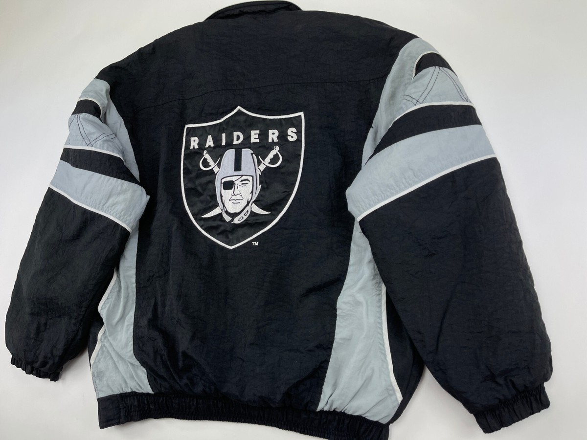Los Angeles Raiders jacket, 1/2 half zip anorak football