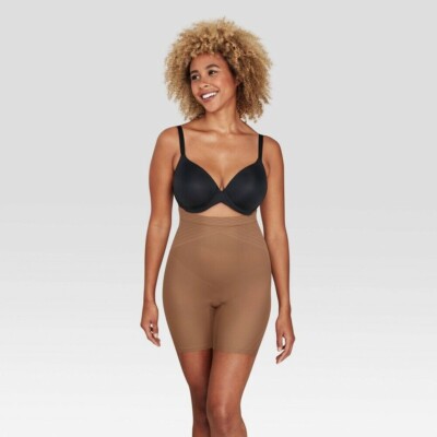 b1 Maidenform Self Expressions Womens Fashion Seamless High-Waist Thigh L