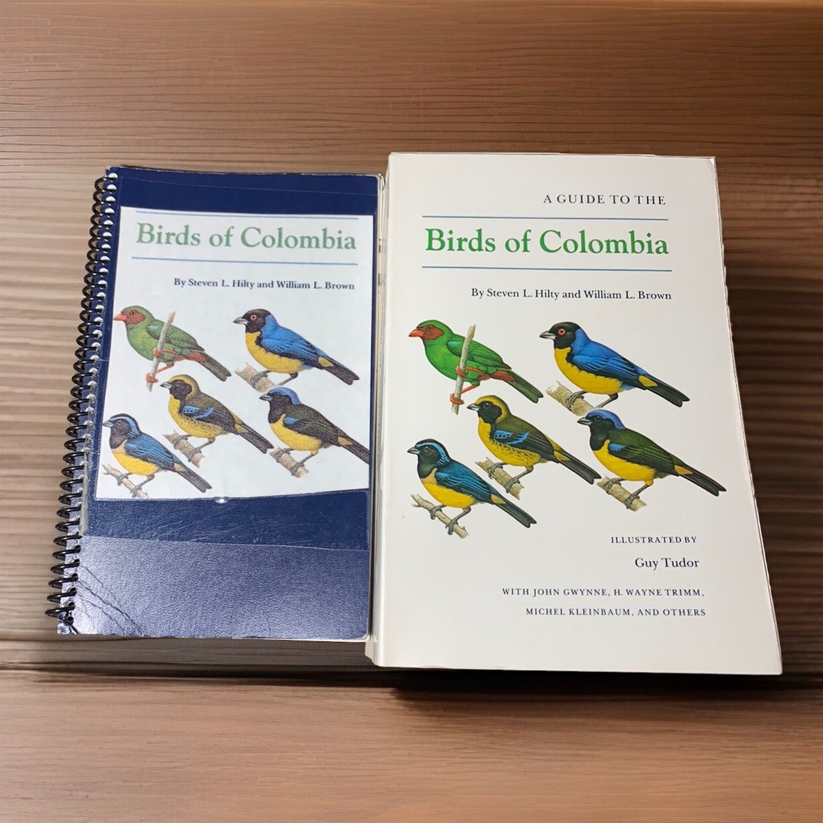 A Guide to The BIRDS of COLOMBIA - Hilty & Brown + Plates