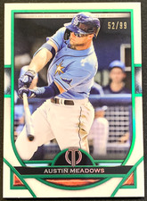 2021 Topps Tribute Green /99 Austin Meadows #67