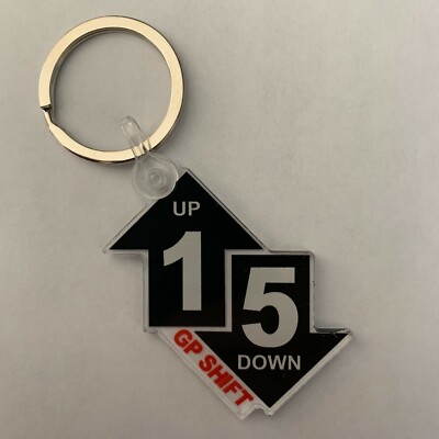 GP Reverse Shift Motorcycle Keychain
