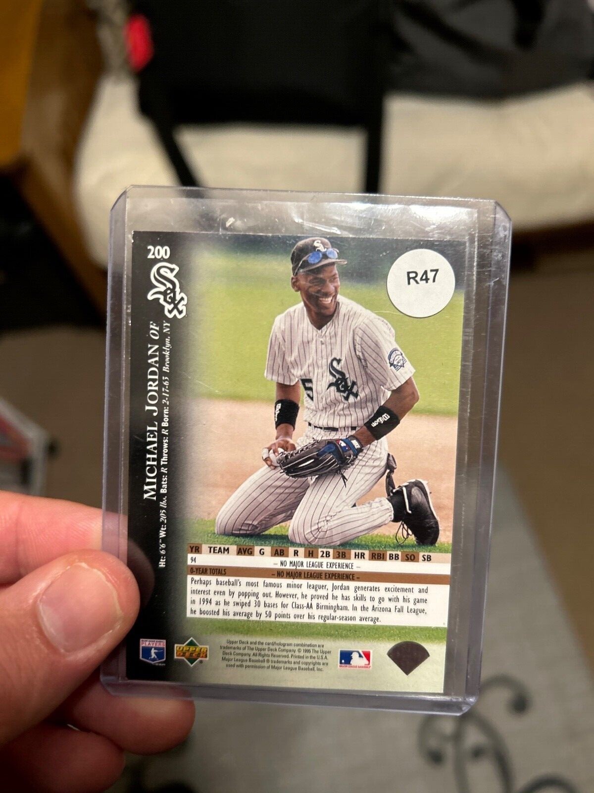 1995 Upper Deck 200 Harry Caray, Michael Jordan (RC). eBay