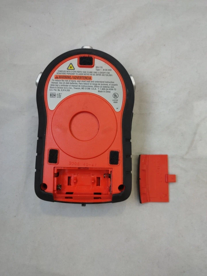 Laser Black & Decker BDL170 Bullseye Auto-Leveling Laser ONLY (no wall mount) - Image 3 of 4