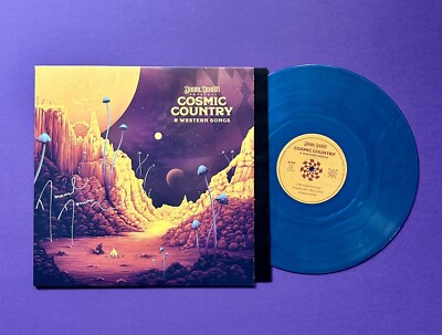 Daniel Donato Cosmic Country and Western Songs SIGNED BLUE Vinyl NEW RARE