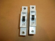 2pc Siemens Circuit Breaker 5SX21 C20 USED