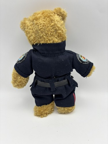 TPS Hero Teddy Bear In Uniform Toronto Police Services plush stuffed 8 inches - Picture 2 of 5