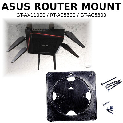 Wall Ceiling Mount for Asus GT-AX11000 / RT-AC5300 / GT-AC5300