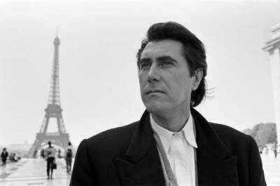 Pop star Bryan Ferry pictured Paris where he is putting finis- 1985 Old Photo 1