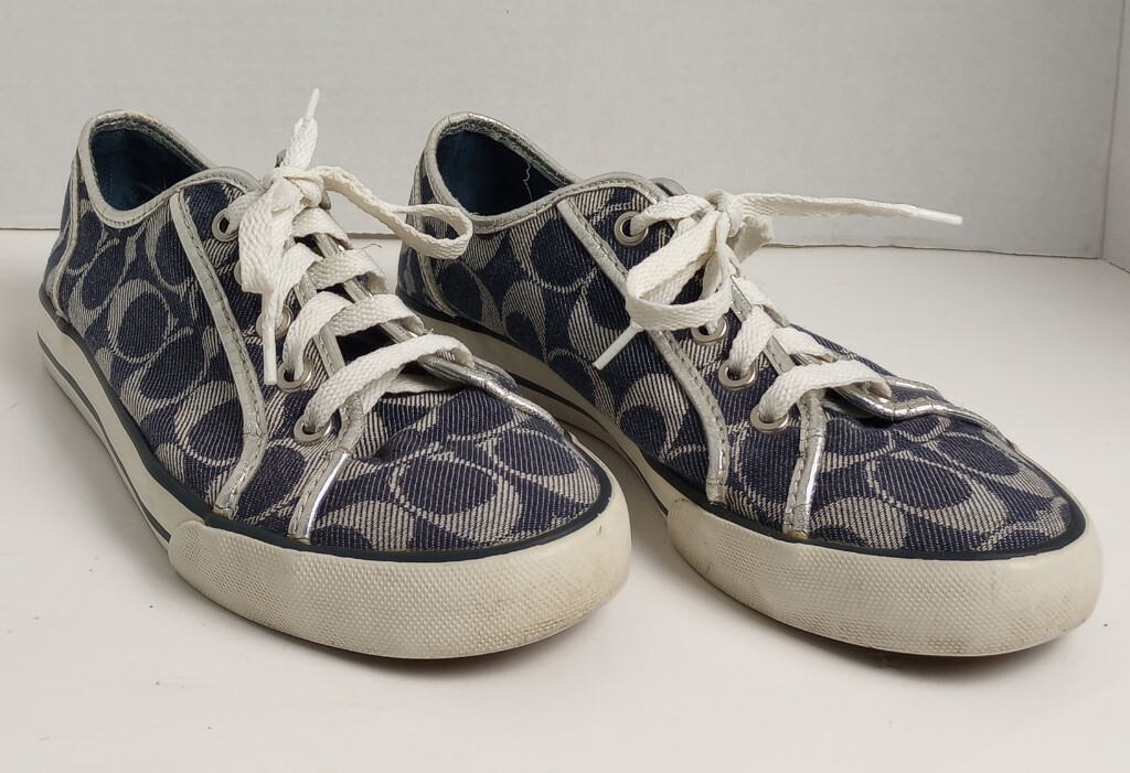 Coach Dee Optic Signature C Monogram Canvas Sneakers … - Gem