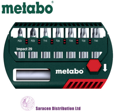 METABO ''IMPACT 29'' 8-TEILIGES BIT-SET POZI & TORX - 628849000