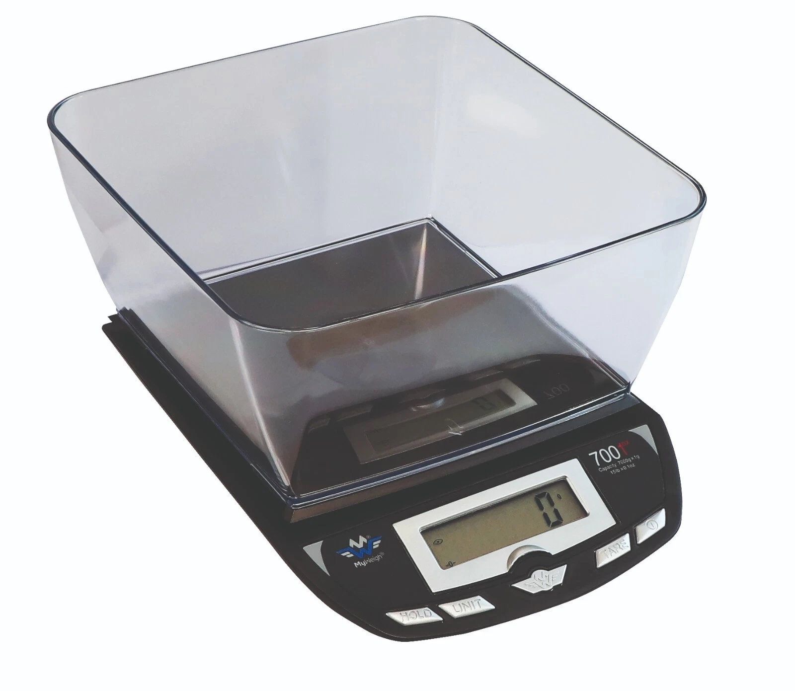 My Weigh 7001DX Black Slimline Digital Kitchen Scales with Bowl 7kg x 1g
Opens in a new window or ta
