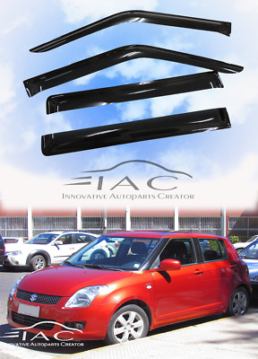 Windabweiser Für Suzuki Swift Mk5 3-türig (2010-2017) – Getönt, Von ISpeed