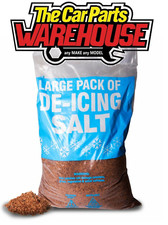 SALT / GRIT DE-ICING 25kg BAG RAPID CLEAR ROCK PATHS DRIVEWAYS SNOW ICE