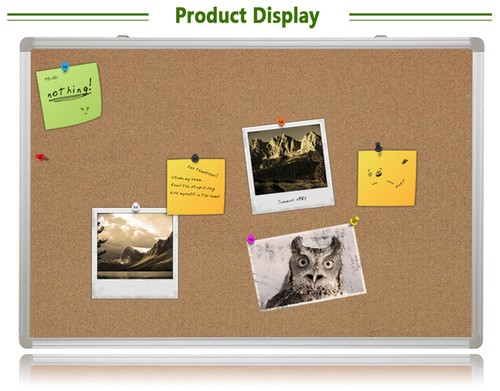 Hand in Hand Premium Corkboard Pinboard Aluminium Frame 1200 x 900mm - Picture 7 of 11
