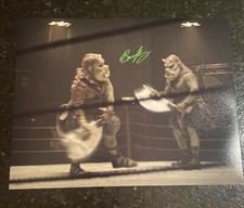 * BARRY HANLEY* signed 11x14 photo * GAMORREAN FIGHTER * THE MANDALORIAN * 7