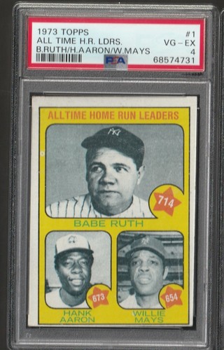 1973 Topps Baseball PSA 3-8 Centered Undergraded New Slab MR24 U Chose Set Break - Picture 2 of 69