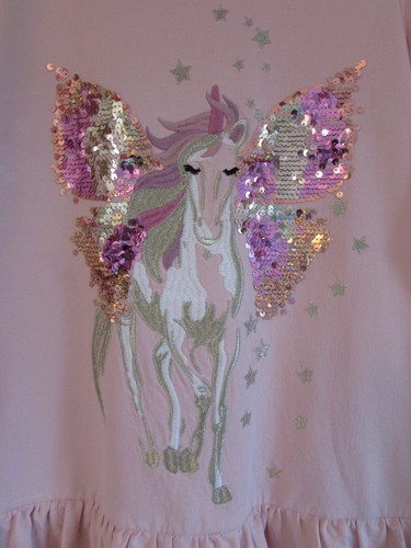 Monsoon girls 11-12 years long sleeved Unicorn jumper dress - Very good con - Picture 2 of 18