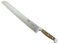 GüDe Alpha FaßEiche Brotmesser Solingen Eichenholz E431/32 - 32 Cm