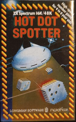 Hot Dot Spotter Longman Software Sinclair ZX Spectrum Lernspiel