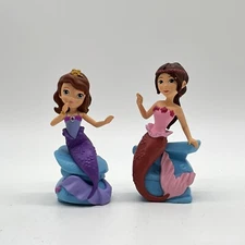 Disney Sofia The First Underwater Adventure Cora & Sofia Mermaid PVC Figure Toy