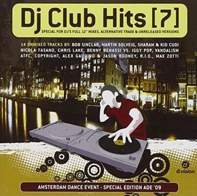 DJ Club Hits 7 (2009, I, D:vision) Bob Sinclair, Martin Solveig, Nicola F.. [CD]