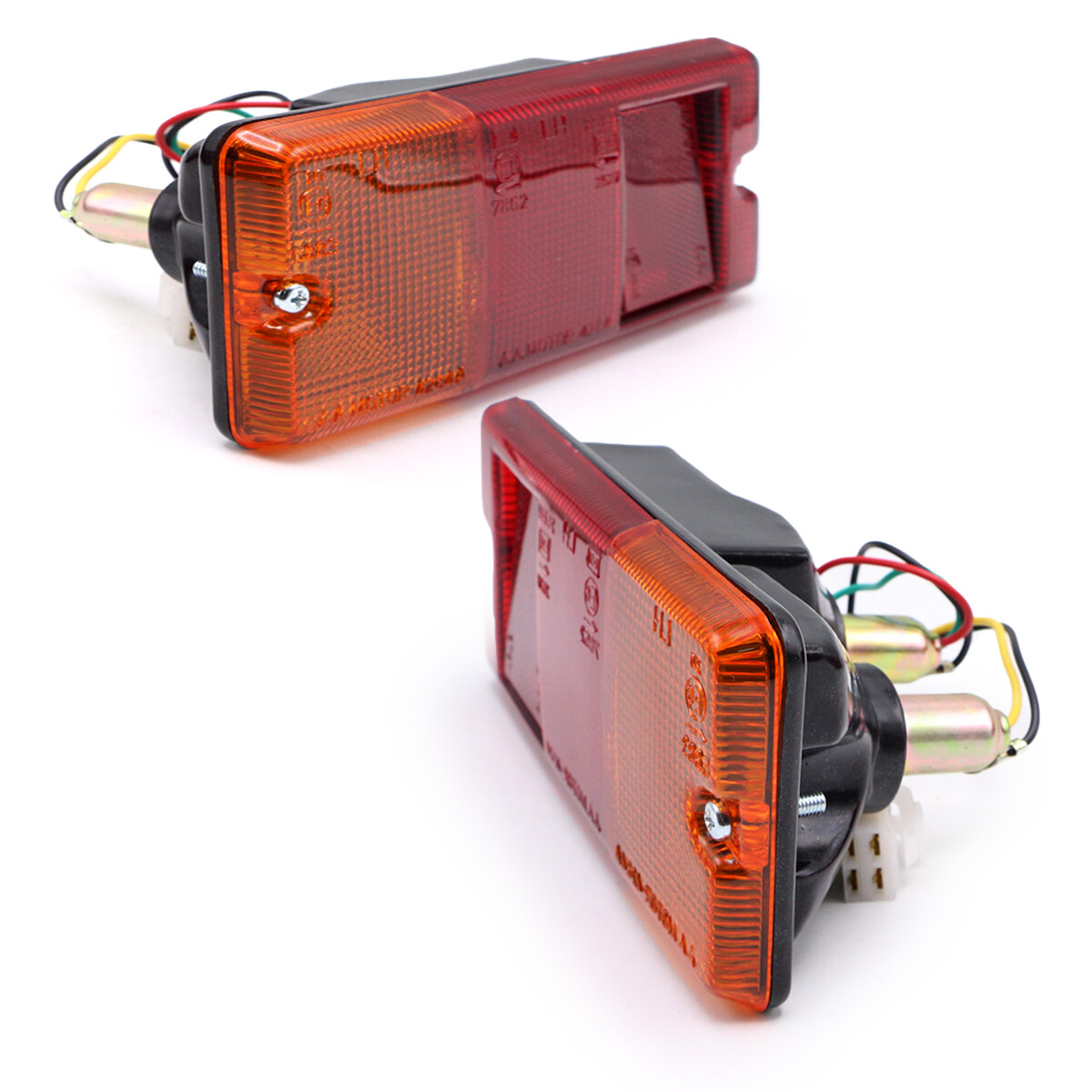 Pair Tail Lamp Rear Light + Bulbs For Daihatsu Hijet 55 Wide S65