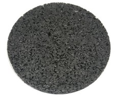 Gummimatte Bautenschutzmatten Rund ⌀ Schrotmatte Gummi Ronden Poolunterlage