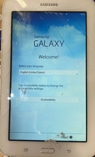 Samsung Galaxy Tab E Lite 7" Tablet Ersatzteile Reparatur, 8GB (Weiß) Wi-Fi