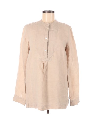 Baird Mcnutt For J.crew Women Brown Long Sleeve Bu