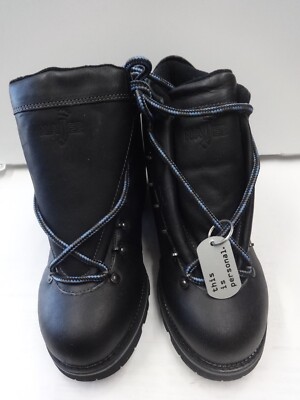 LL Cool J Najee Kilimanjaro Mid Leather Boots Black Sz 8.5  display picture 1