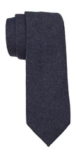 Altea Milano Denim Blue 100% Cashmere Tie Made in Italy