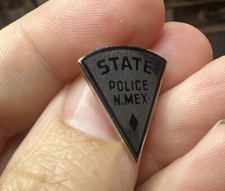 Vintage New Mexico State Police Lapel Pin Tie Tack