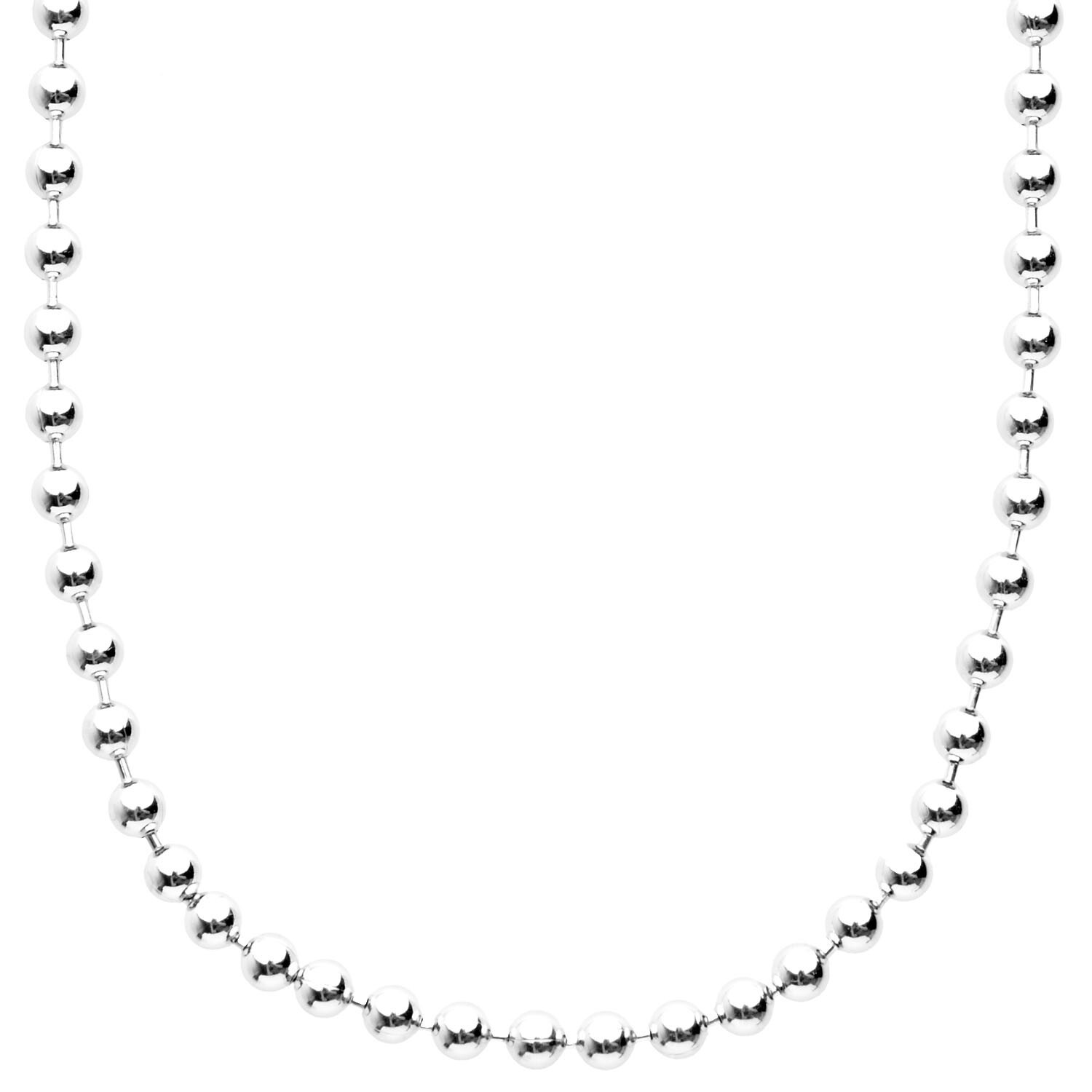 Серебряная бусина-Кугелькетте из серебра 925 пробы - ШАРИК диаметром 4 мм 10990₽