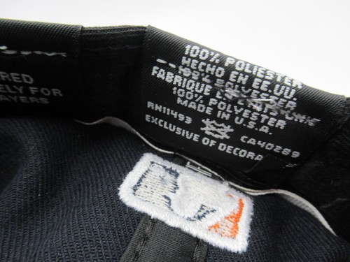 Detroit Tigers New Era Fitted Hat Sz 7 Plain Logo MLB On Field 59FIFTY MUSA - Picture 11 of 11