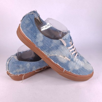 blue jean vans low top