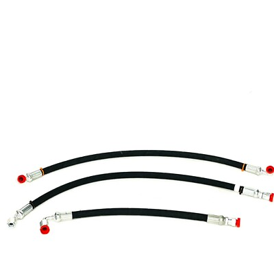 #ad 3 pcs Parker AX 6 Hydraulic Hose 3 8 in Working Pressure 3000 psi MSHA IC 123 10 $199.97