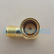 10PC FOR Public to female RF head RP-SMA 90  Elbow adapter