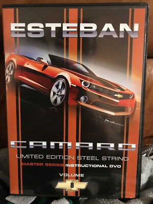 ESTEBAN Camaro Limited Edition Steel String Master Series Instructional DVD V.8