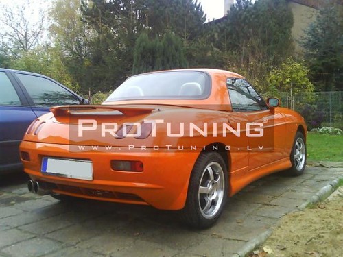 Parachoques trasero estilo Abarth para Fiat Barchetta 1995-2004 Prefacelift - Foto 5 di 5