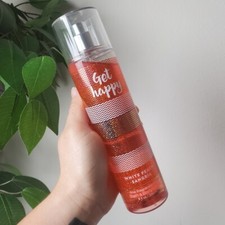   NEW   Bath  Body Works Get Happy White Peach Sangria Rare Scent 8oz BBW