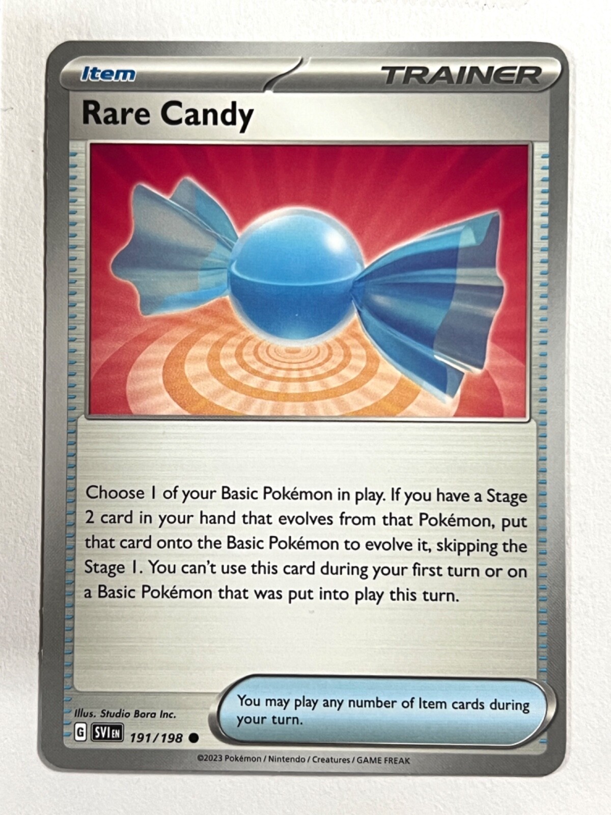 Rare Candy 191/198 Common Pokemon Scarlet & Violet Near Mint Trainer NM