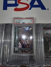 1997-98 UPPER DECK GRANT HILL GAME DATED FOIL PSA 9 SUPER CHASE 1:45000 PACKS SP